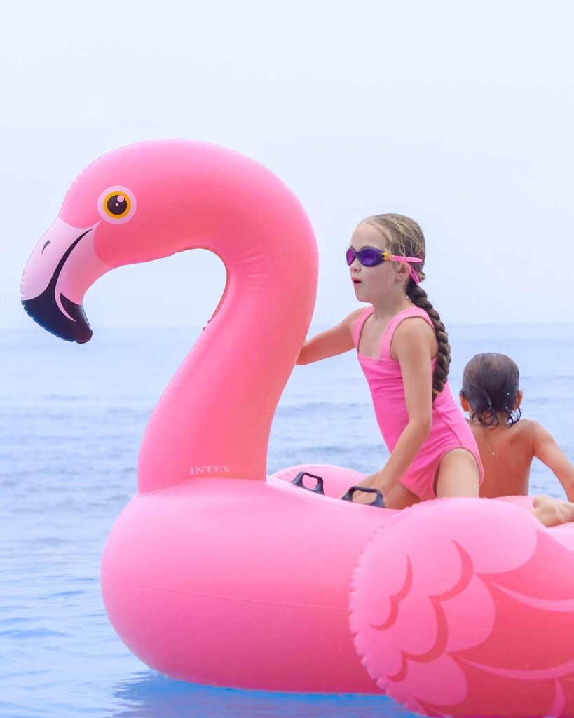 have fun at flamingo beach club